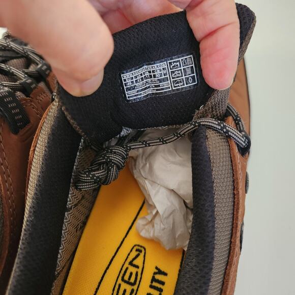 KEEN Men's Targhee 4 Low Height Durable Waterproof Hiking Shoes, US 12 - Picture 7 of 10